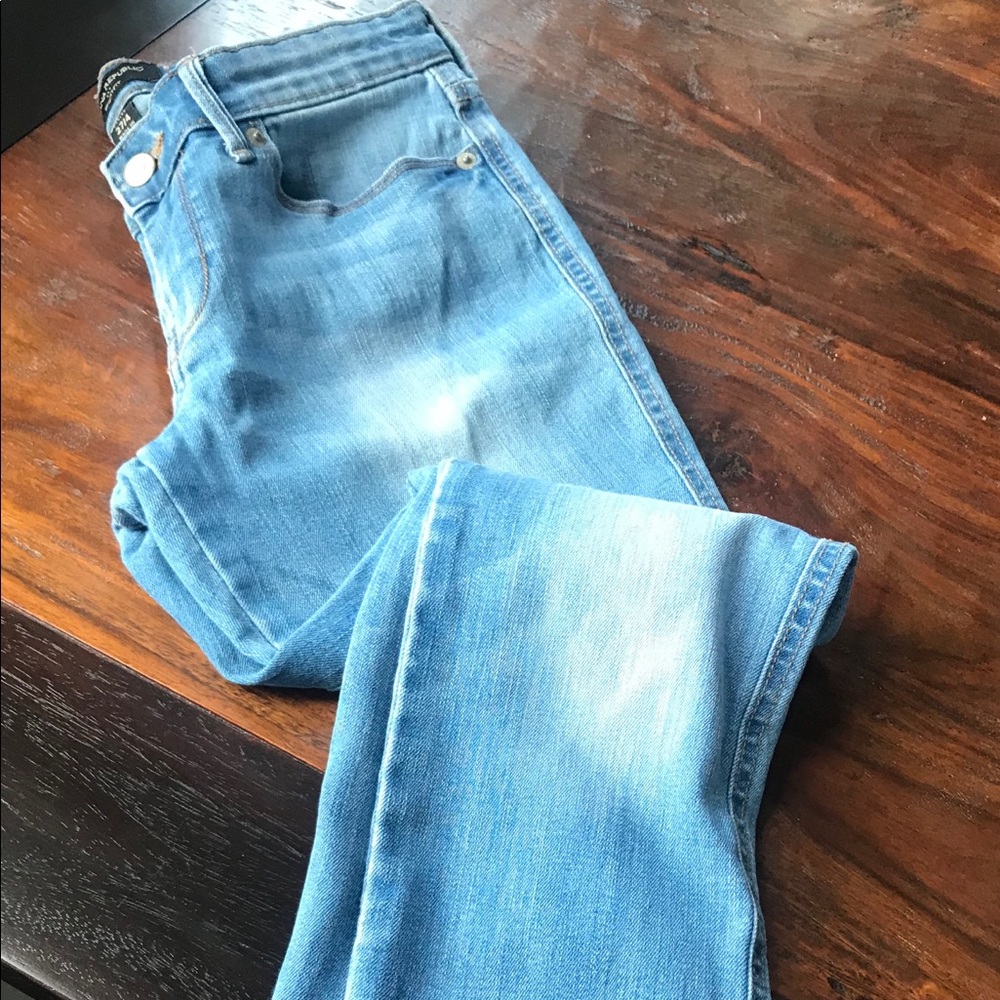 Banana Republic Skinny Fit Ankle-Length Jeans